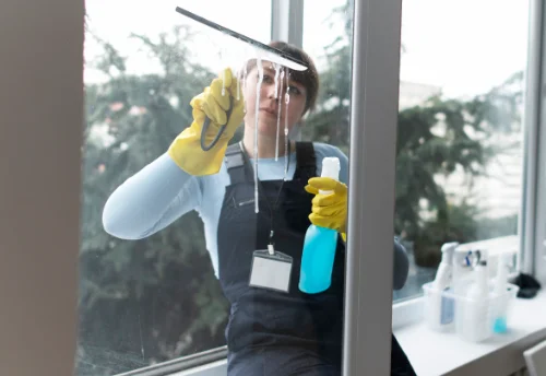 Nettoyage de vitres intérieures et extérieures à Lemps